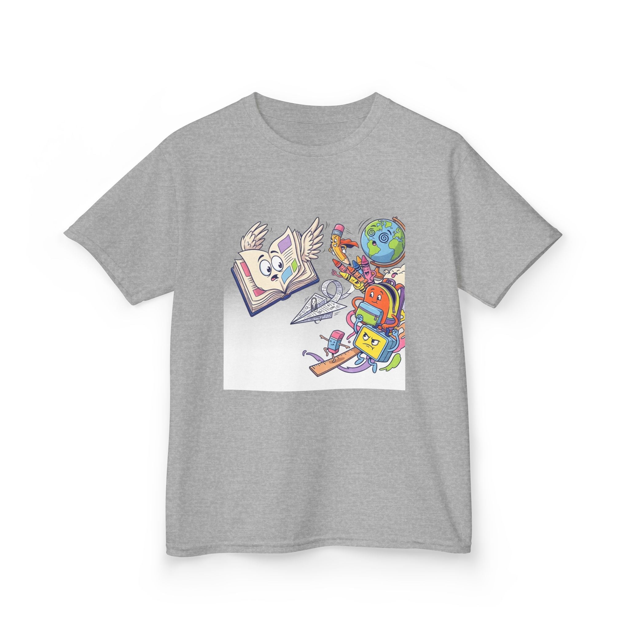 Kids Tee - Cute HOMEWORK Whimsical School Supplies | Back to School