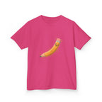Kids Heavy Cotton Tee - Happy Animated Pencil School Supply | Back to