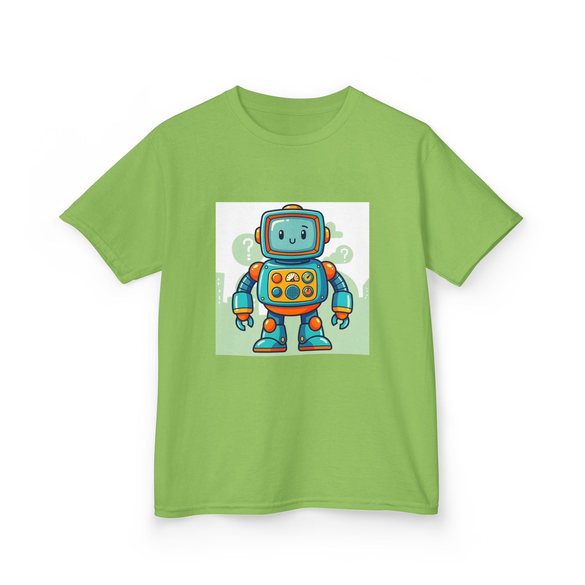 Kids Robot Tee - Cute Cartoon Robot | AI Technology Gift