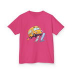 Kids School Bus Tee - Cute School Supplies Shirt | Back to School 2026