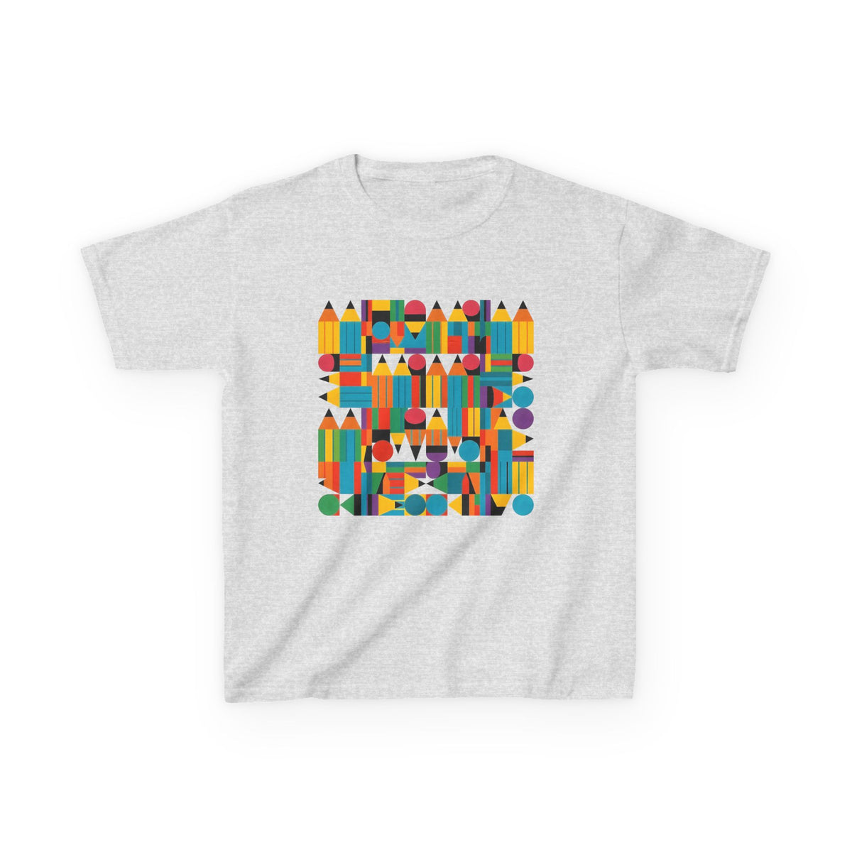 Kids Tee - Playful Geometric Abstract | Modern Art
