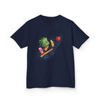Kids Cartoon School Supplies T-Shirt - Back to School Chaos | 2026