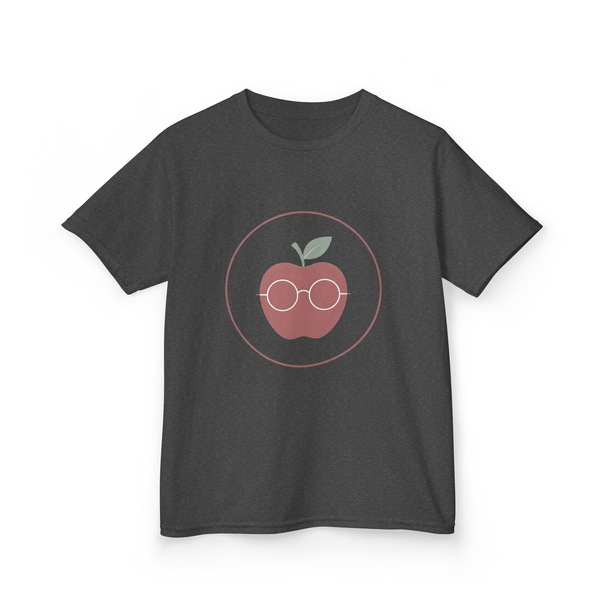 Kids Tee - Smart Apple with Glasses | Education & School