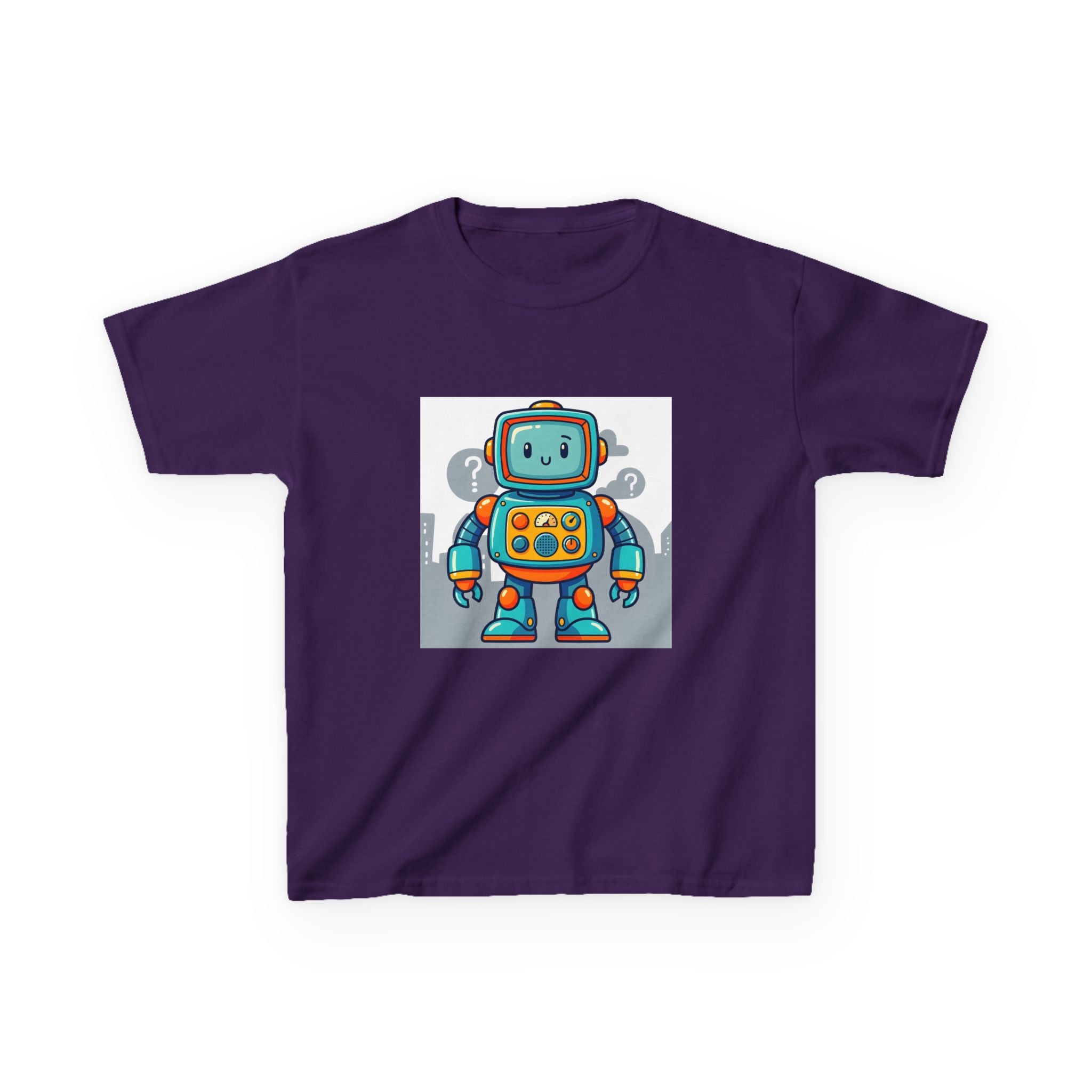 Kids Robot Tee - Cute Cartoon Robot | AI Technology Gift