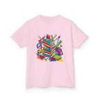 Kids T-Shirt - Geometric School Supplies Tee | Back to School