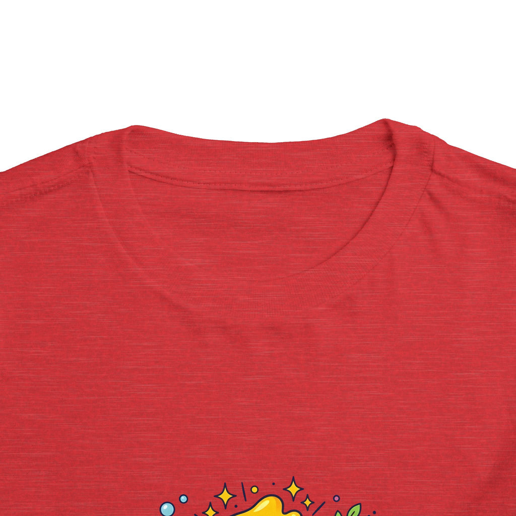 Toddler Monster Tee - Cute Happy Colorful Cartoon Kids Shirt