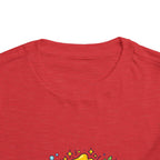 Toddler Monster Tee - Cute Happy Colorful Cartoon Kids Shirt