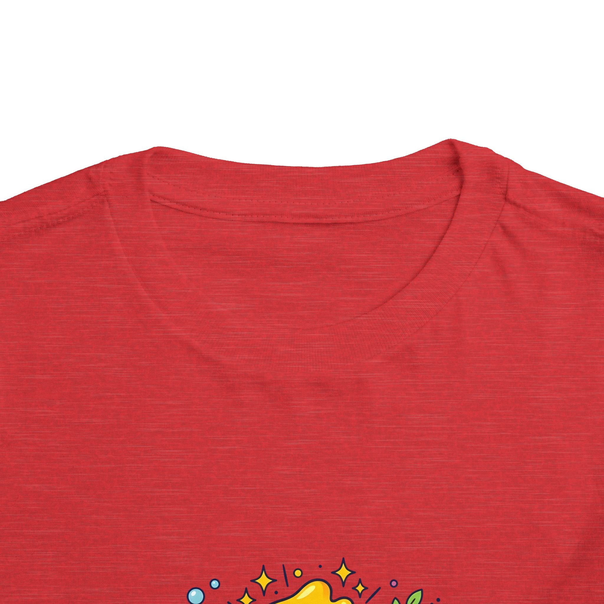 Toddler Monster Tee - Cute Happy Colorful Cartoon Kids Shirt