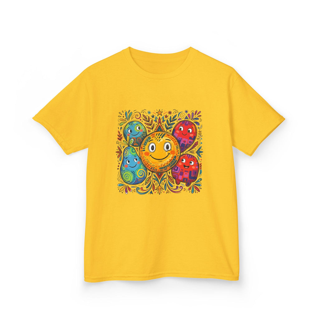 Kids Tee - Happy Friends & Colorful Joy | Playful Character Gift