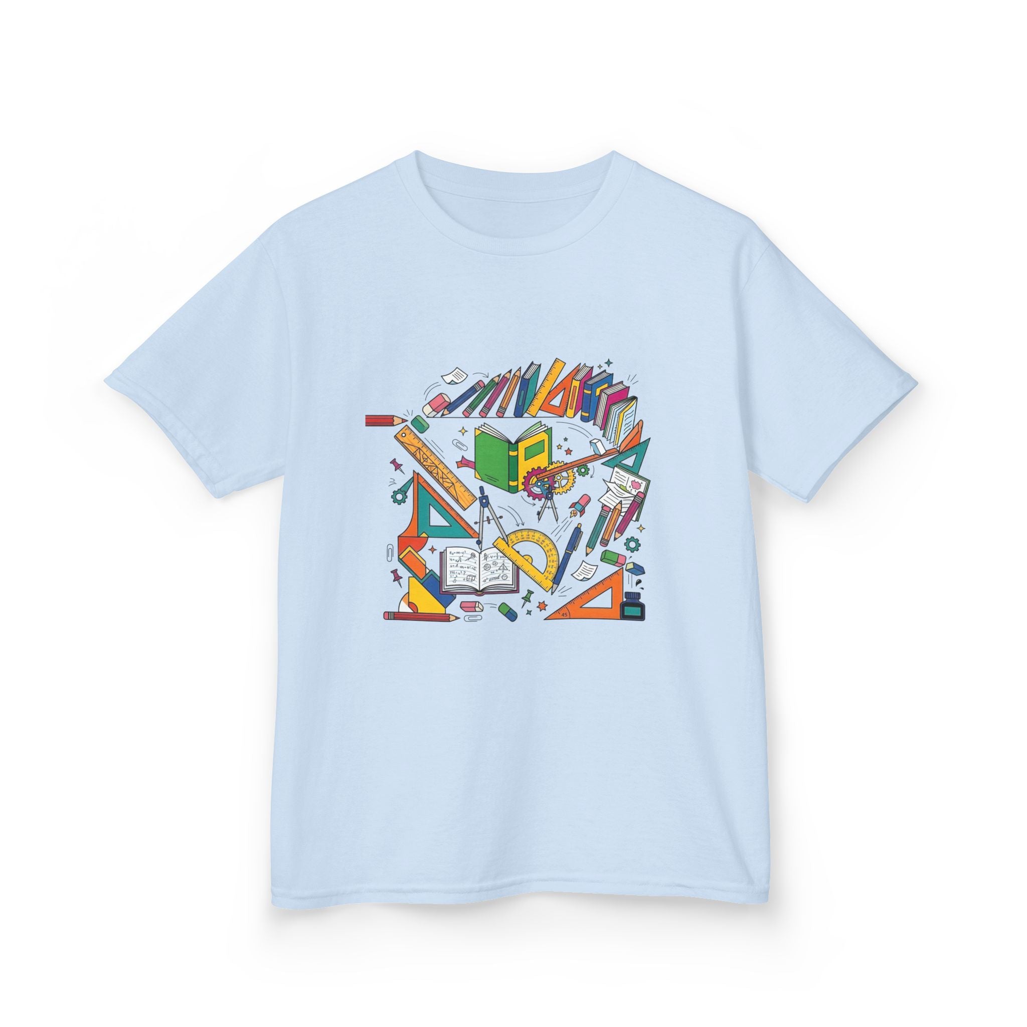 Kids School Supplies Tee - Doodle Art 2026 | Back to School