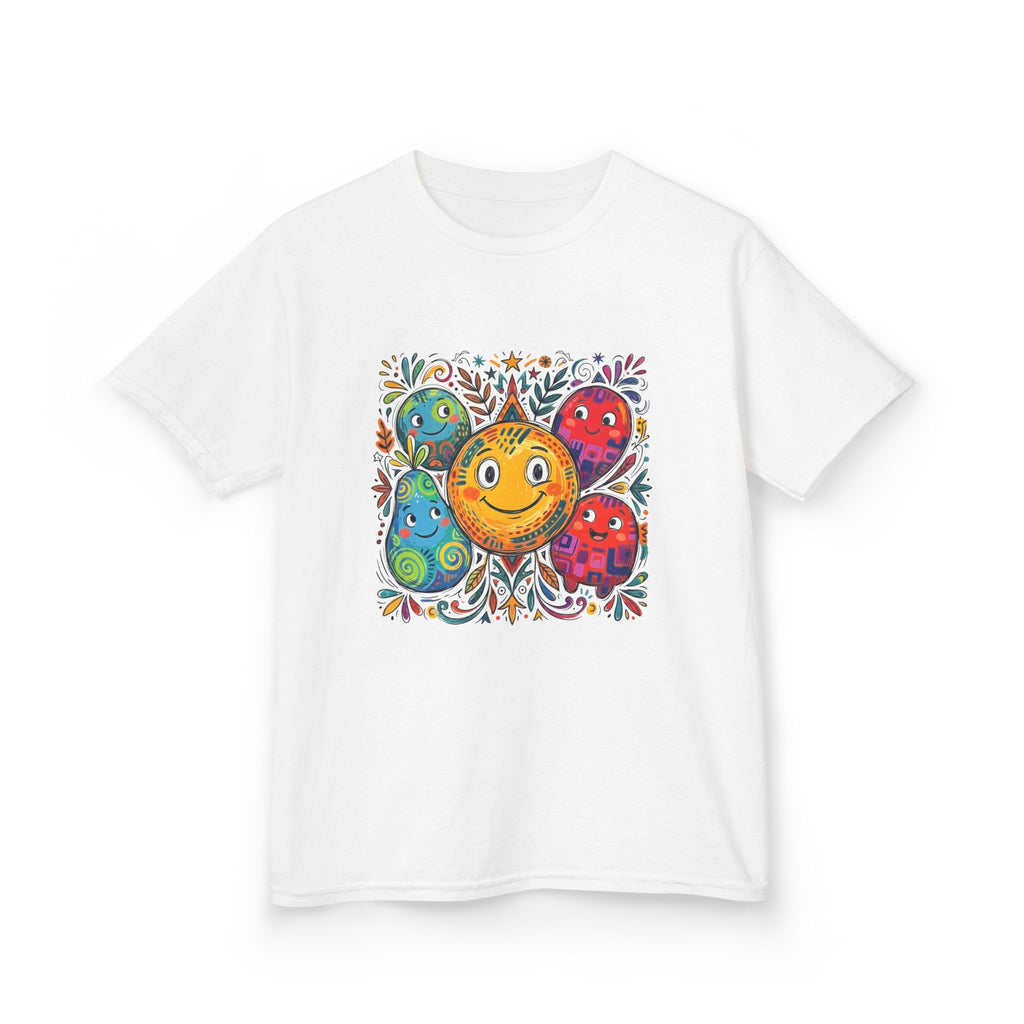 Kids Tee - Happy Friends & Colorful Joy | Playful Character Gift