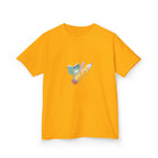 Kids Tee - Playful School Supplies Cartoon | Back to School Fun