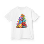 Kids T-Shirt - Cute Monster Pile | Whimsical Cartoon Design