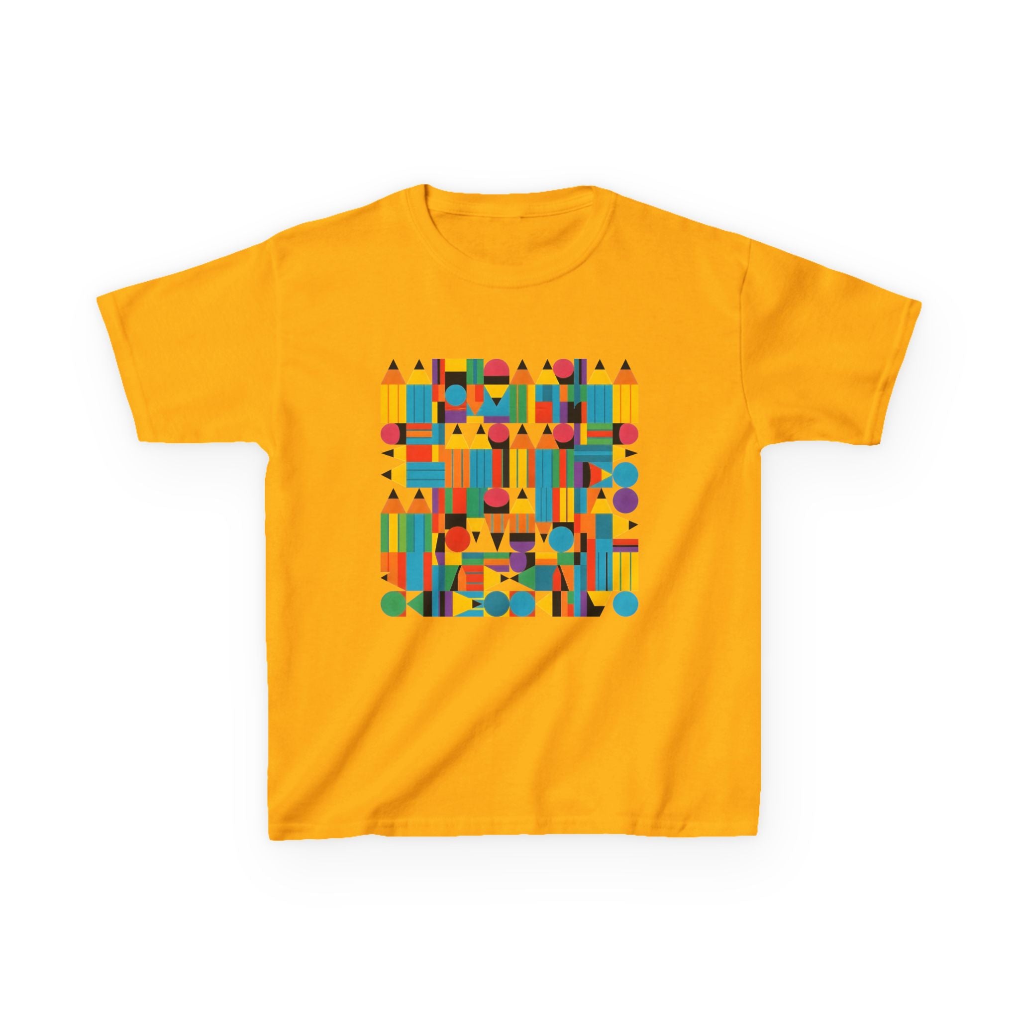 Kids Tee - Playful Geometric Abstract | Modern Art