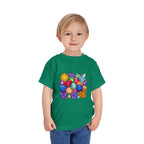 Toddler Tee - Vibrant Geometric Crystal & Gemstone Shirt