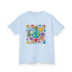 Kids Earth Day Tee - Happy Cartoon Planet | Nature Lovers