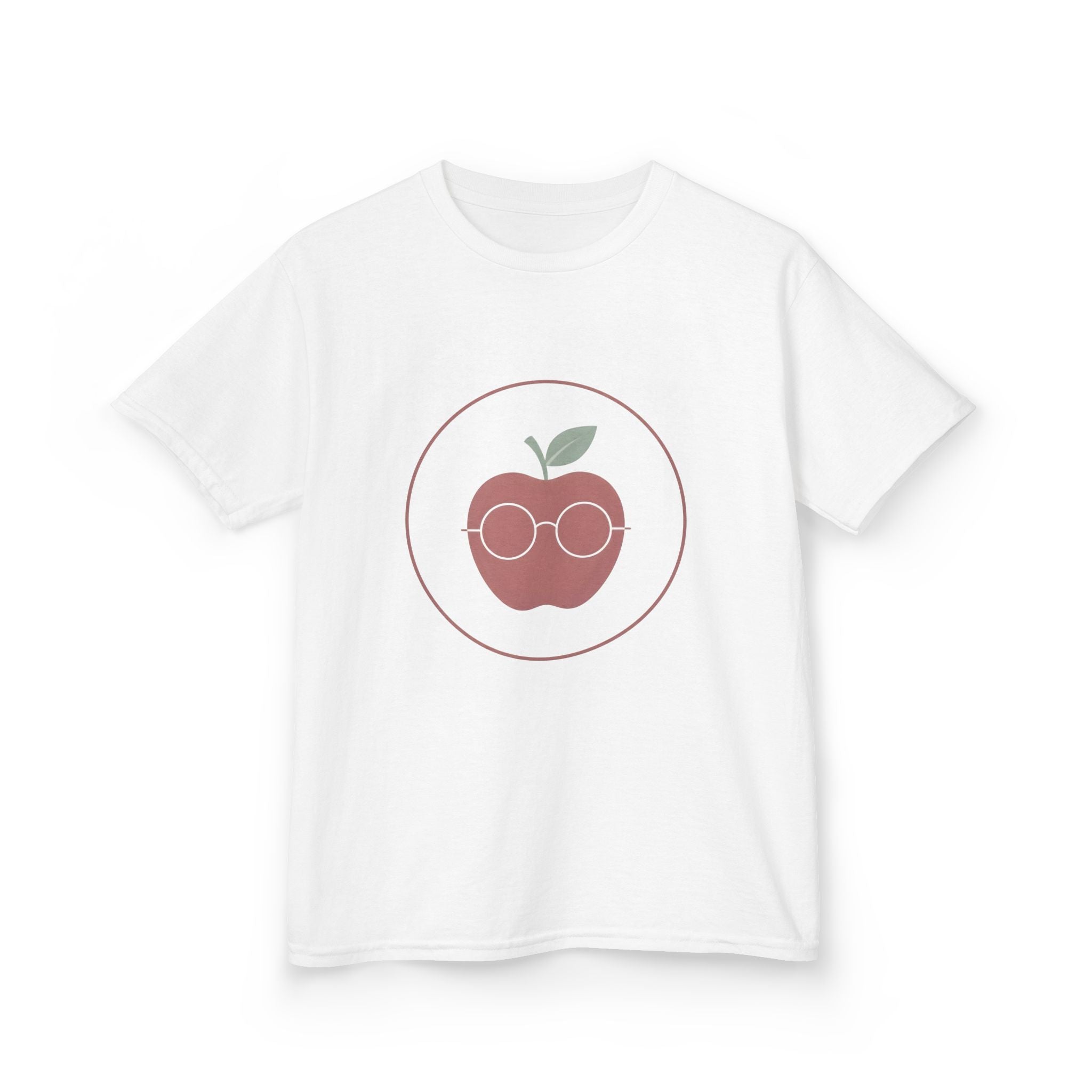 Kids Tee - Smart Apple with Glasses | Education & School