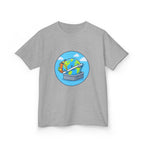 Kids Tee - Cute Earth Travel & School Cartoon Shirt | Adventure