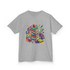 Kids T-Shirt - Geometric School Supplies Tee | Back to School