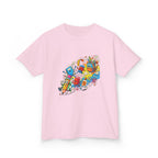 Kids Back to School 2026 Tee - Cartoon School Supplies