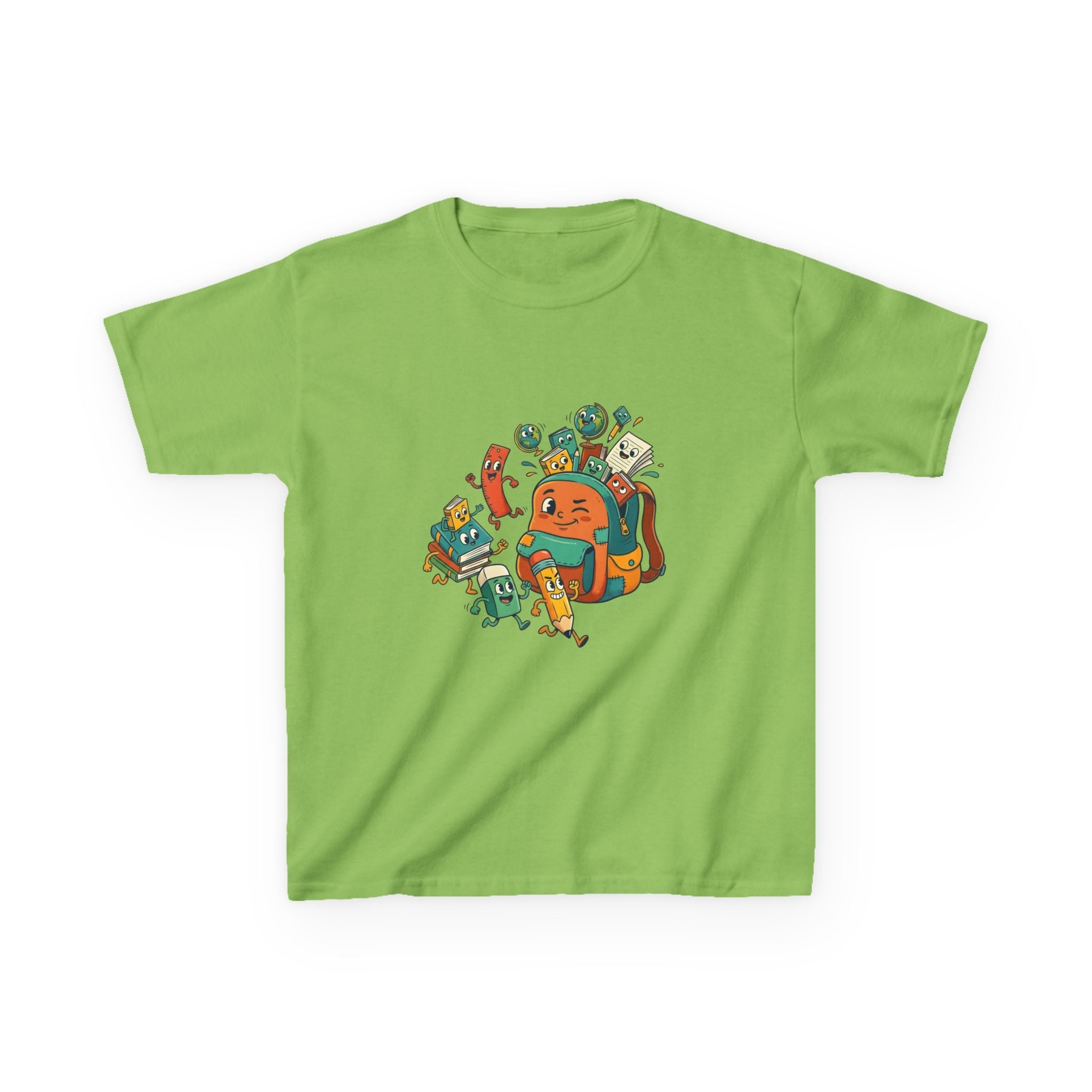Kids T-Shirt - Cartoon School Supplies | Back to School