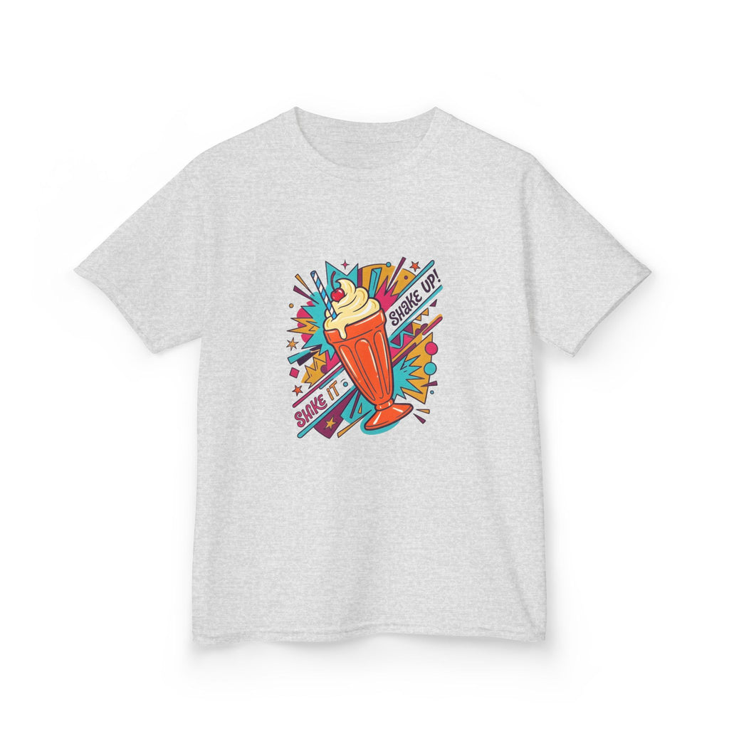 Kids Retro Pop Art Milkshake Tee - SHAKE IT UP! Dessert