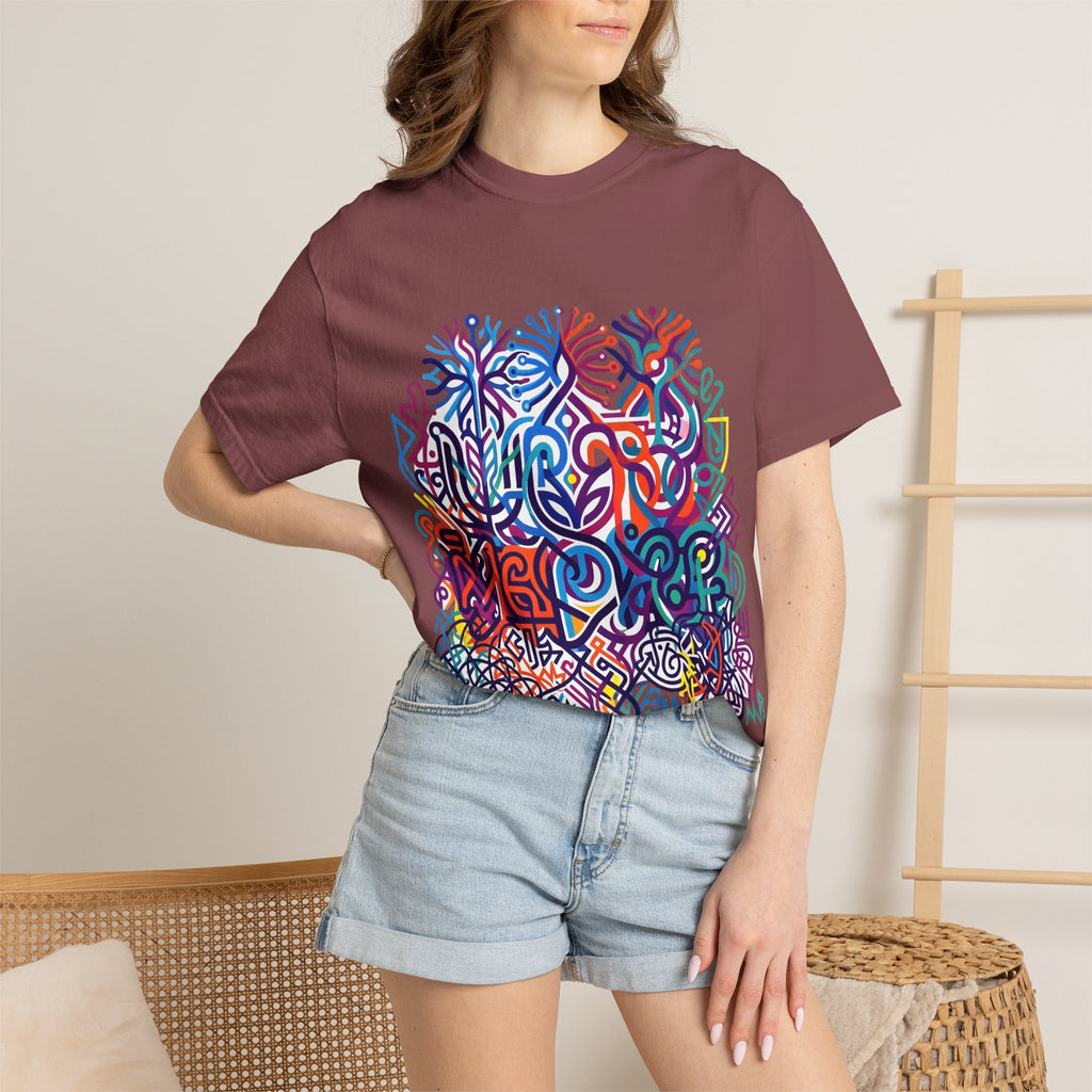 Unisex T-Shirt - Modern Abstract Organic Geometric Art | Comfort