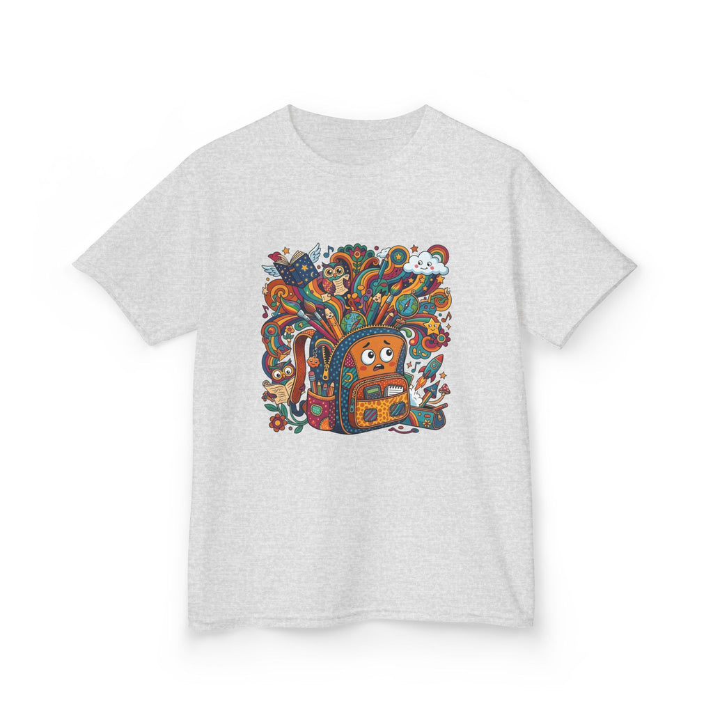 Kids Tee - Whimsical School Owl & Backpack | Back to School 2026
