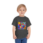 Toddler Tee - Vibrant Geometric Crystal & Gemstone Shirt