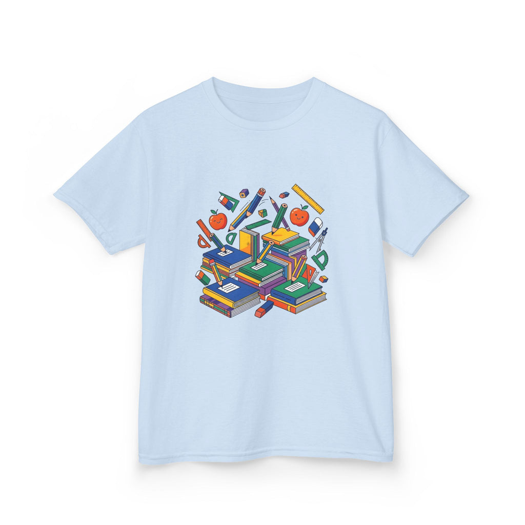Kids School Supplies Tee - Colorful Education Design | Back to School