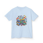 Kids School Supplies Tee - Colorful Education Design | Back to School