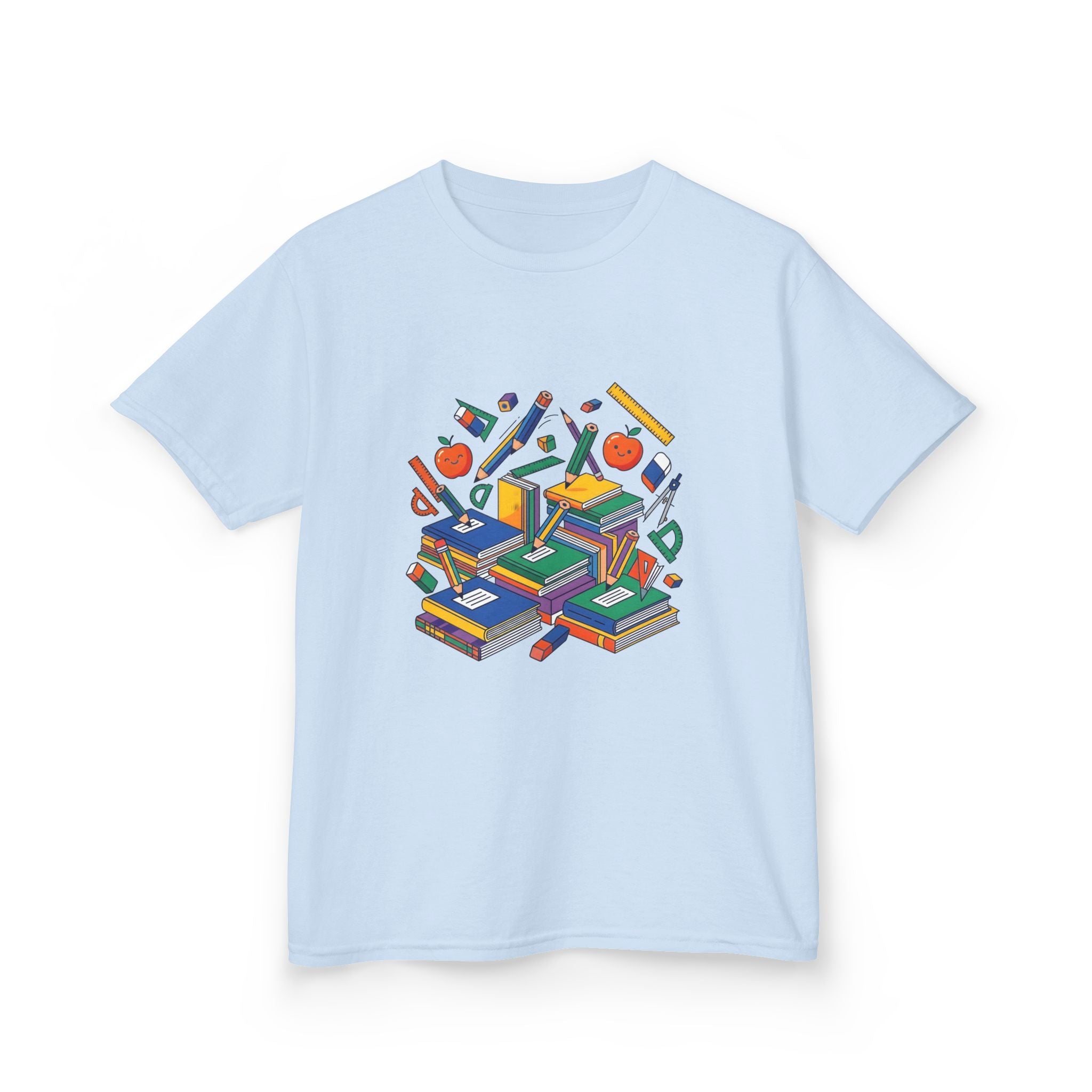 Kids School Supplies Tee - Colorful Education Design | Back to School