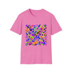 Unisex T-Shirt - Vibrant Organic Abstract | Psychedelic Flow