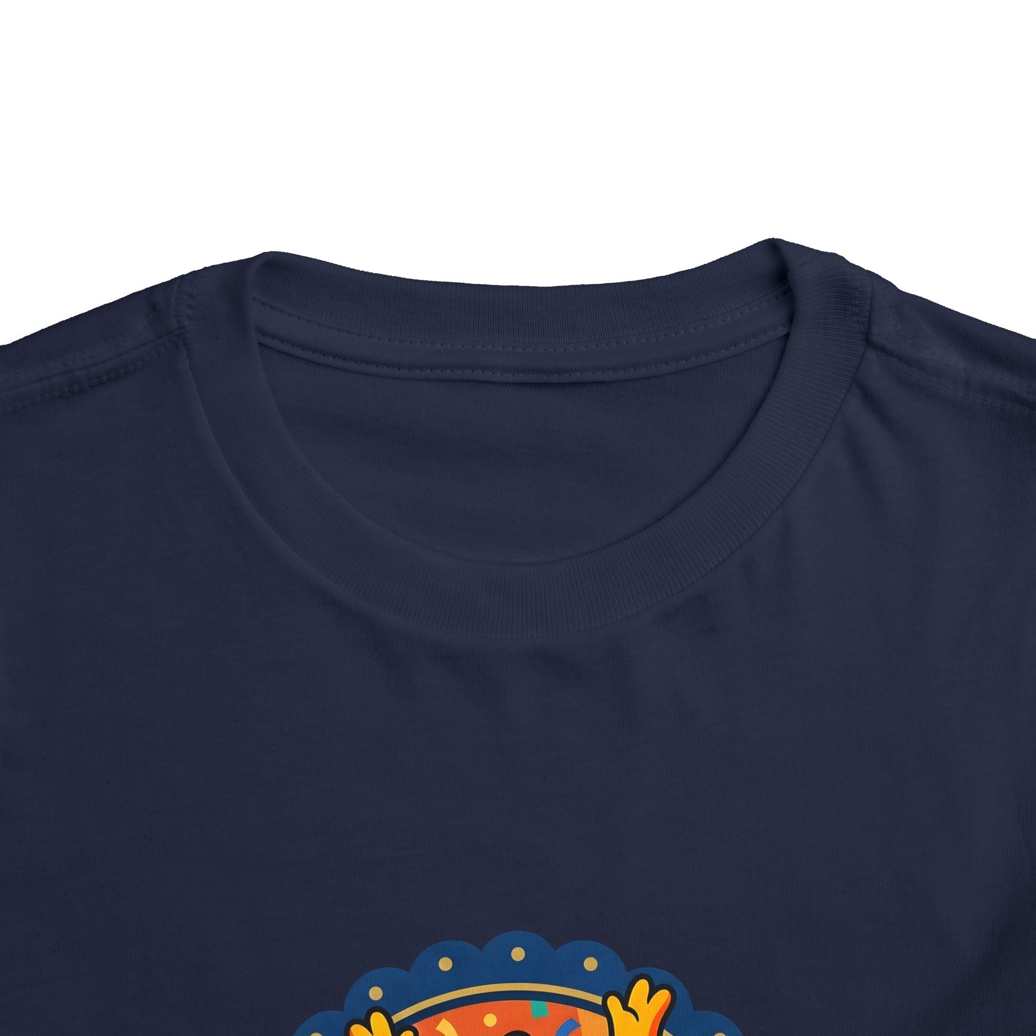 Toddler Tee - Vibrant Playful Celebration Dancing Confetti Shirt