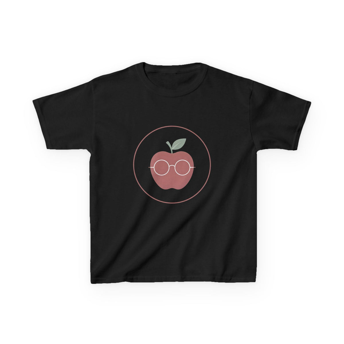 Kids Tee - Smart Apple with Glasses | Education & School