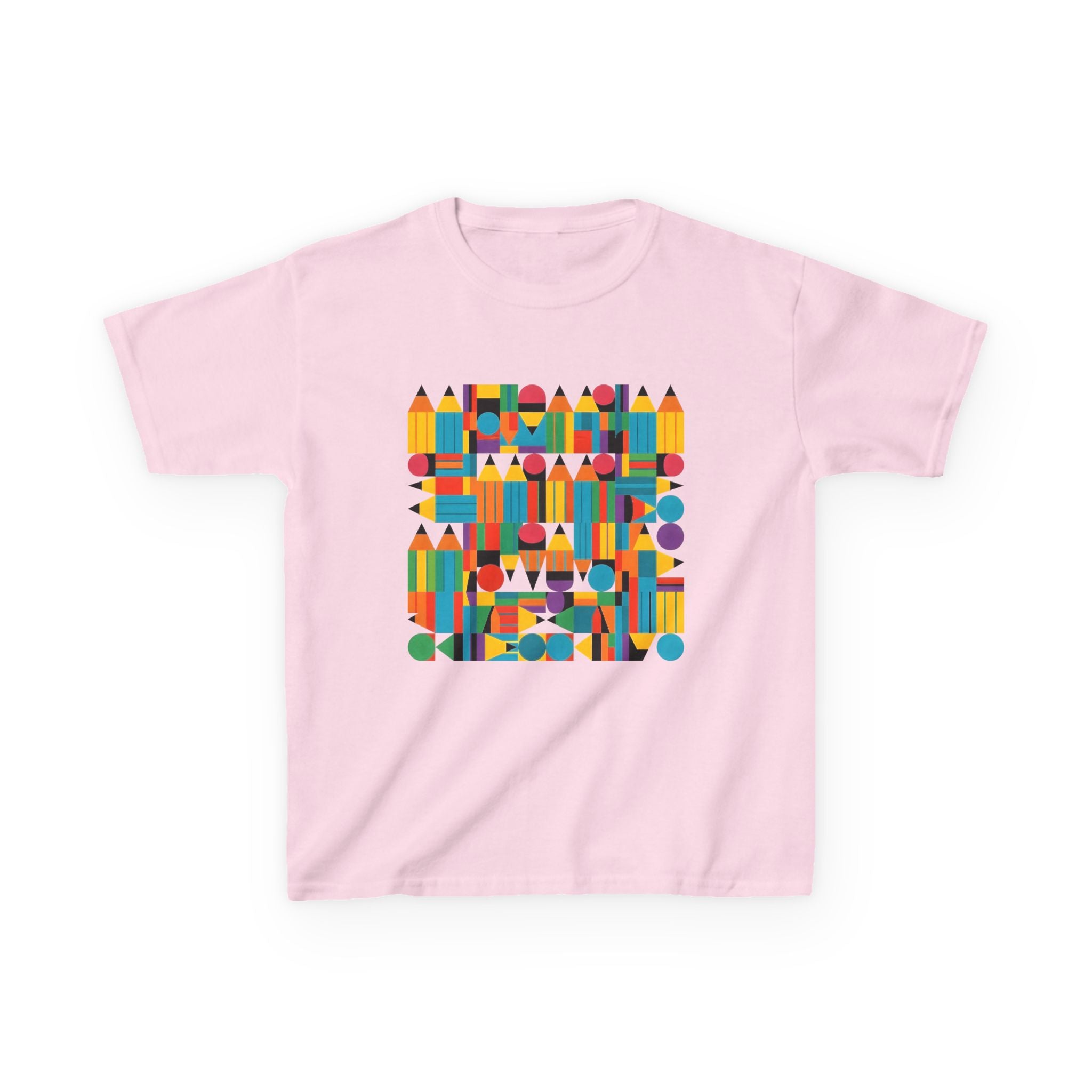 Kids Tee - Playful Geometric Abstract | Modern Art
