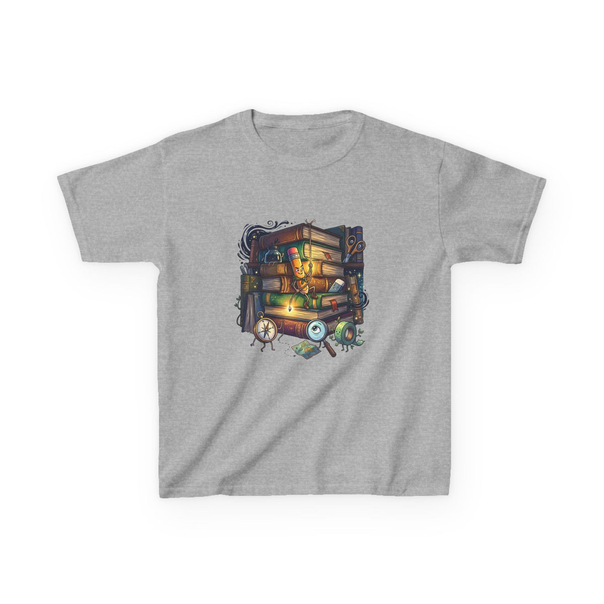 Kids Tee - Learning Adventure Books | Whimsical Storybook Gift