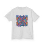 Kids Tee - Retro Geometric Kaleidoscope Abstract | 90s Aesthetic Top