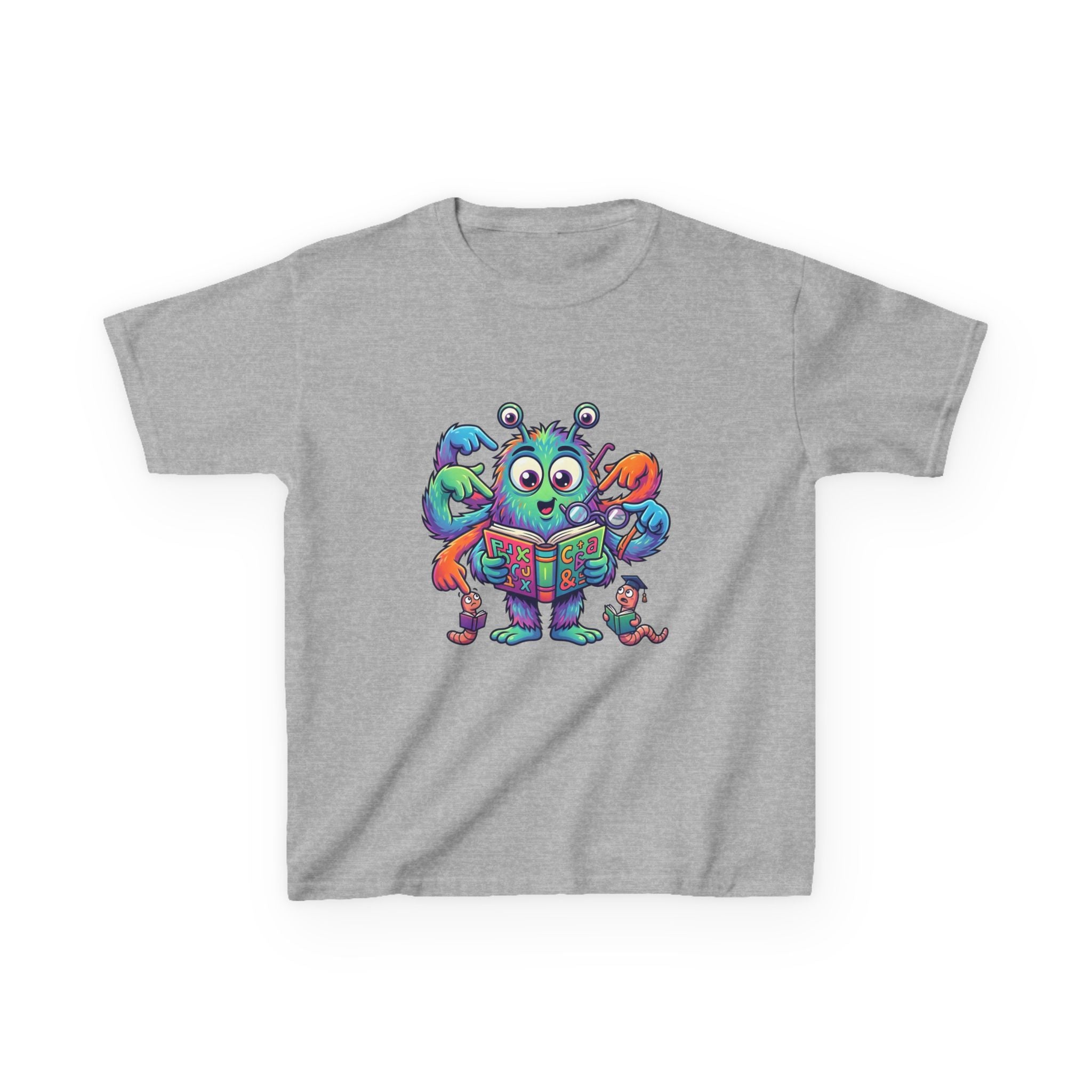 Cute Monster Kids Tee - Learning & Education T-Shirt