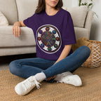 Unisex Steampunk T-Shirt - Ornate Mystical Mandala & Gears