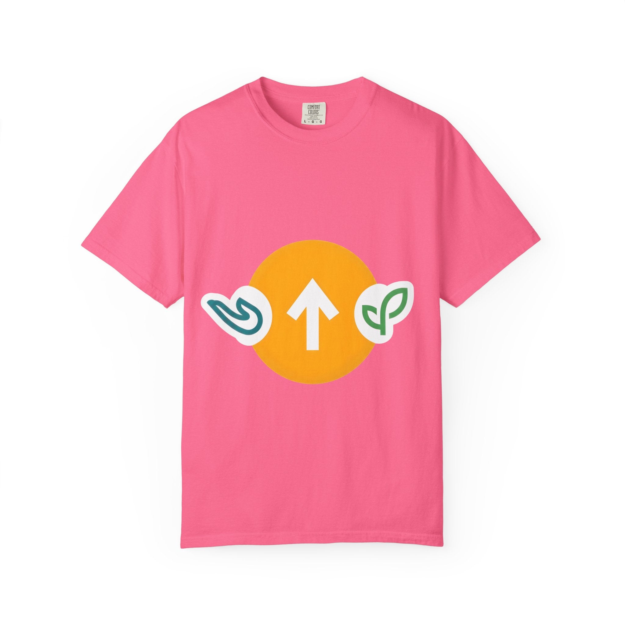 Symbolic Growth T-shirt - Modern Nature Aesthetic | Comfort Colors