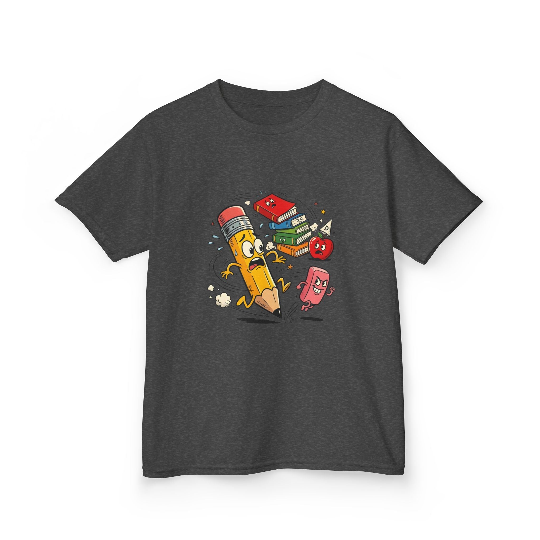 Kids T-Shirt - Stressed School Supplies | Chaotic Academic Humor