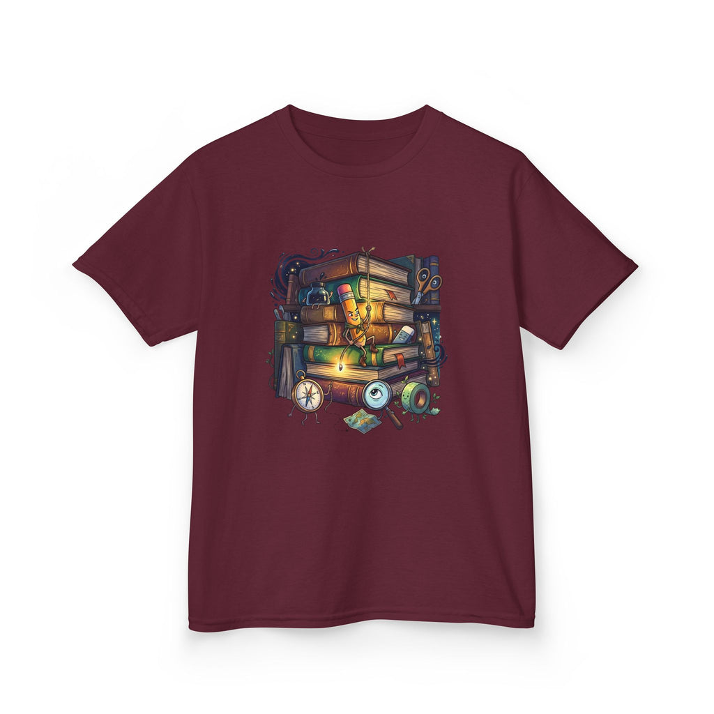 Kids Tee - Learning Adventure Books | Whimsical Storybook Gift