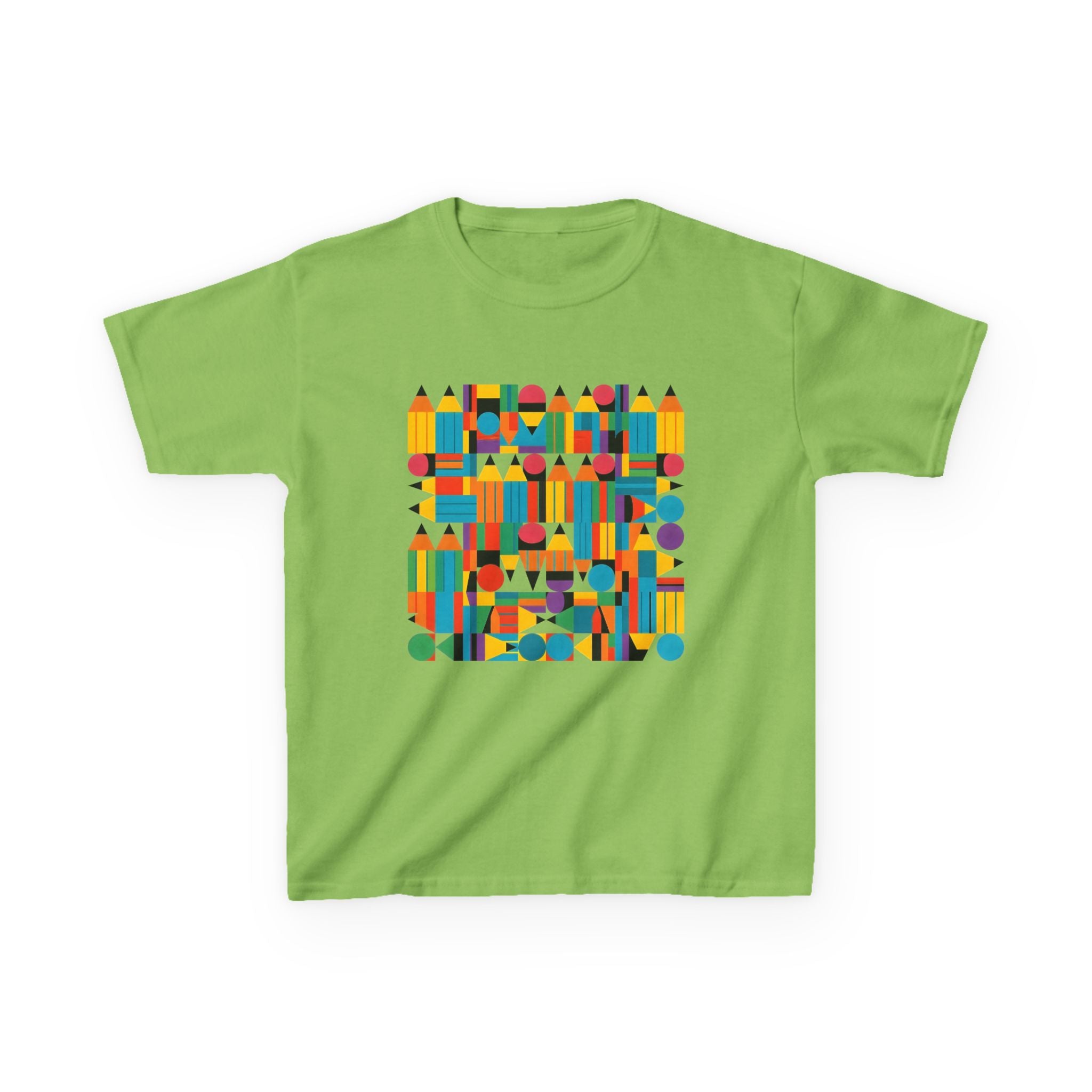 Kids Tee - Playful Geometric Abstract | Modern Art