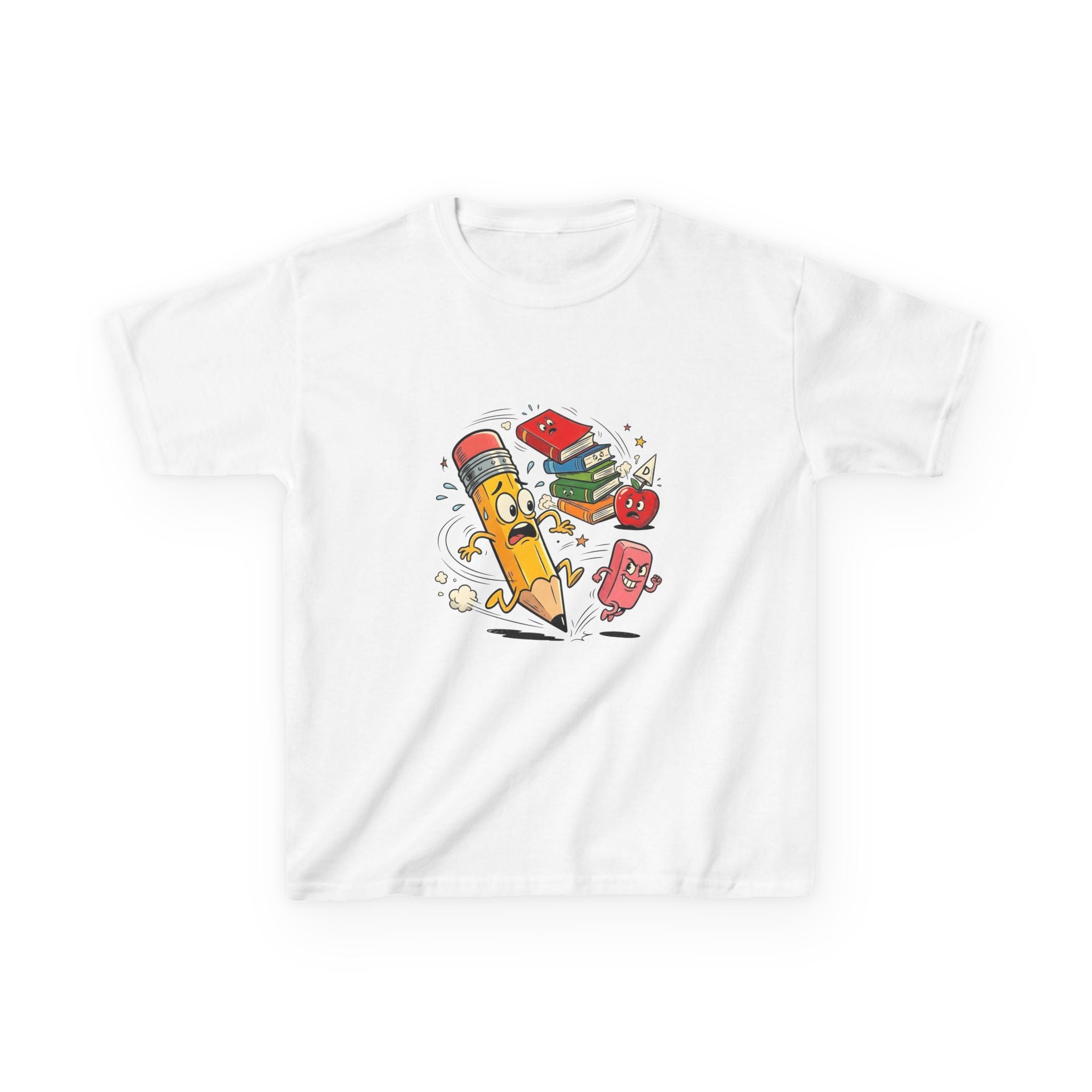 Kids T-Shirt - Stressed School Supplies | Chaotic Academic Humor