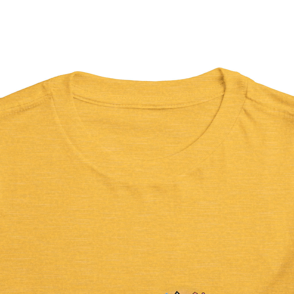 Toddler Short Sleeve Tee - Whimsical Cosmic Creature Stars