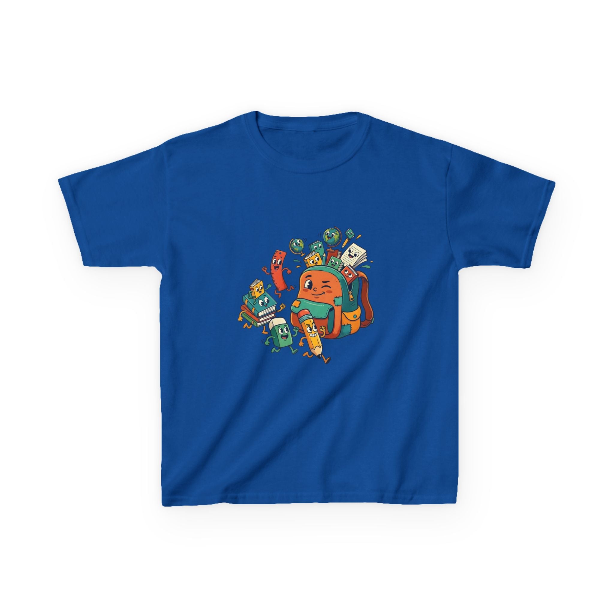 Kids T-Shirt - Cartoon School Supplies | Back to School
