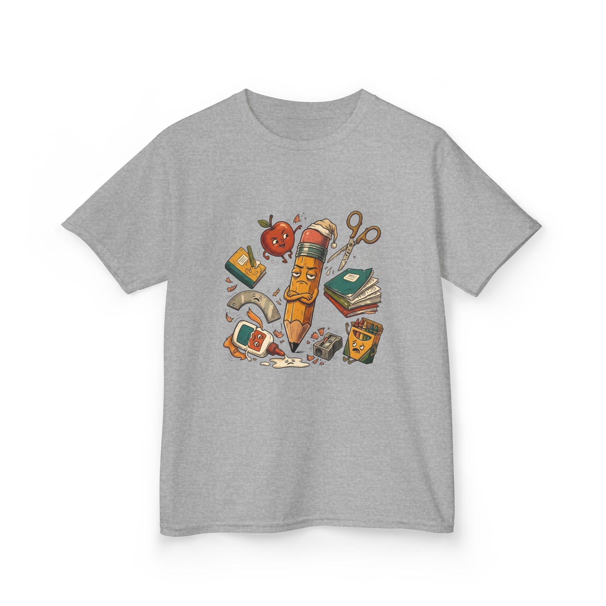 Kids Distressed Rebel Tee - UGH! School Again?! | Back to School 2026