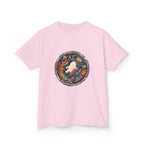 Kids T-Shirt - Whimsical Space Ghost & Planets | Retro Adventure