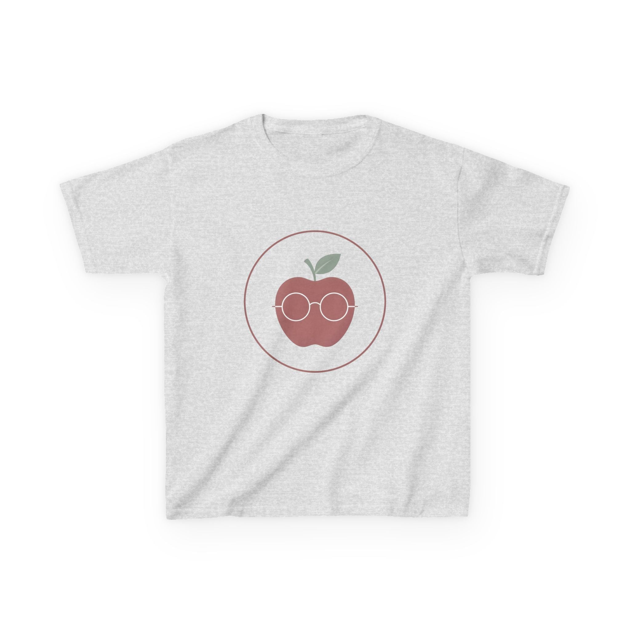 Kids Tee - Smart Apple with Glasses | Education & School
